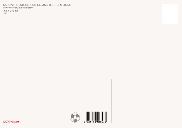 Je suis unique (affichette)