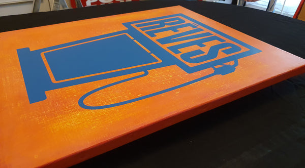 Reves - Peinture acrylique sur toile de lin - 50x61 cm - 230608