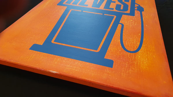 Reves - Peinture acrylique sur toile de lin - 50x61 cm - 230608