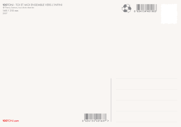 Toi et moi ensemble vers l'infini (affichette)