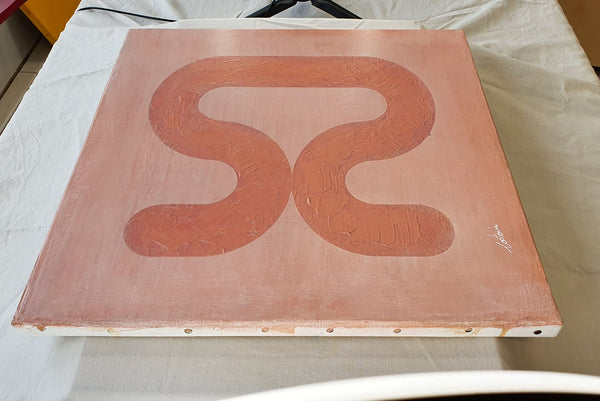 Un nu - Peinture acrylique sur toile coton - 40x40 cm - 211130