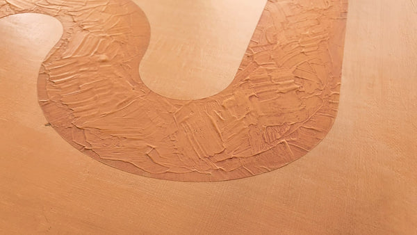 Un nu - Peinture acrylique sur toile coton - 40x40 cm - 211130