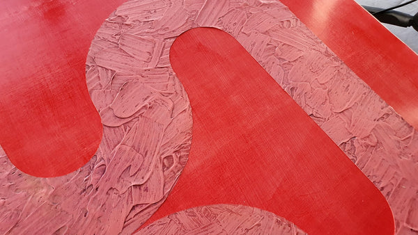 Un nu - Peinture acrylique sur toile de lin - 50x50 cm - 220228