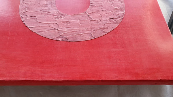 Un nu - Peinture acrylique sur toile de lin - 50x50 cm - 220228