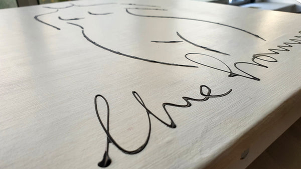 Une homme - Peinture acrylique sur toile de lin - 38x46 cm - 220228