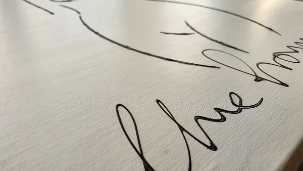 Une homme - Peinture acrylique sur toile de lin - 38x46 cm - 220228