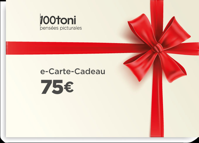 e-Carte-Cadeaux 75 euros