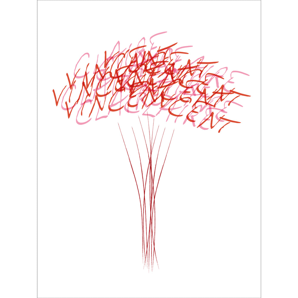 Love-Bouquet (estampe numérique)