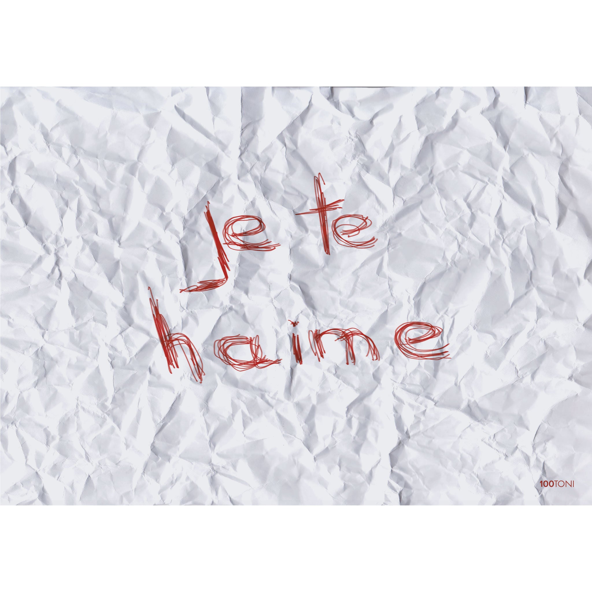 Je te haime (affichette)