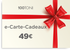 e-Carte-Cadeaux 49 euros